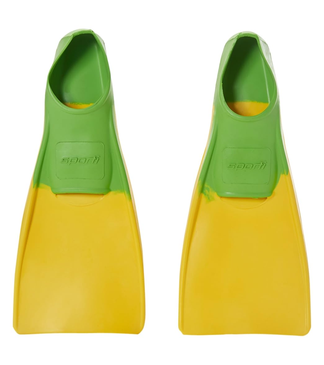 Sporti Unisex-Adult &amp; Kids Long Floating Swim Fins for Pool Lap Swimming