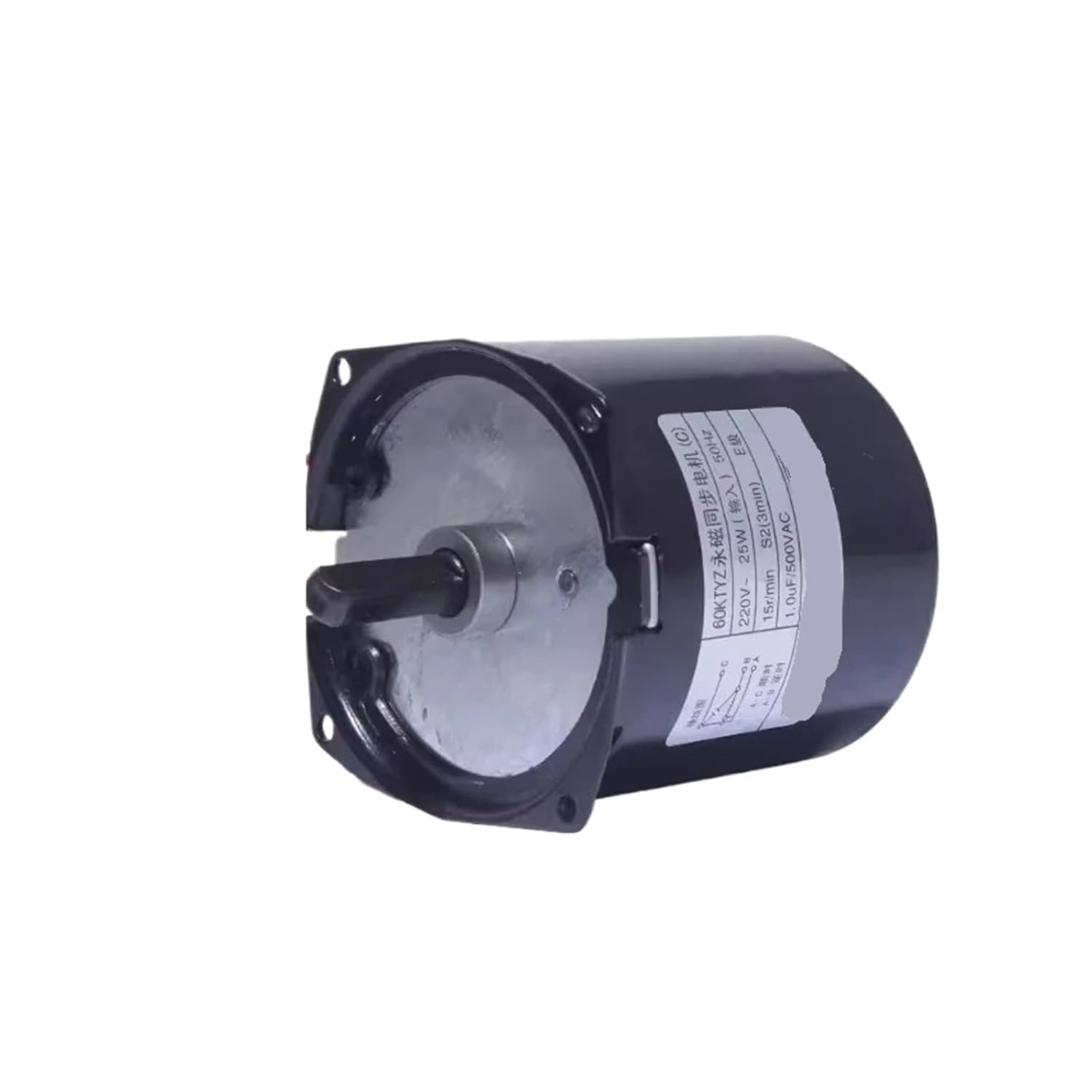 Projection Screen Motor 60KTYZ Permanent Magnet Synchronous Flat Shaft 8MM Electric Silver Screen Cloth Lifting Motor B/C 6/7CM