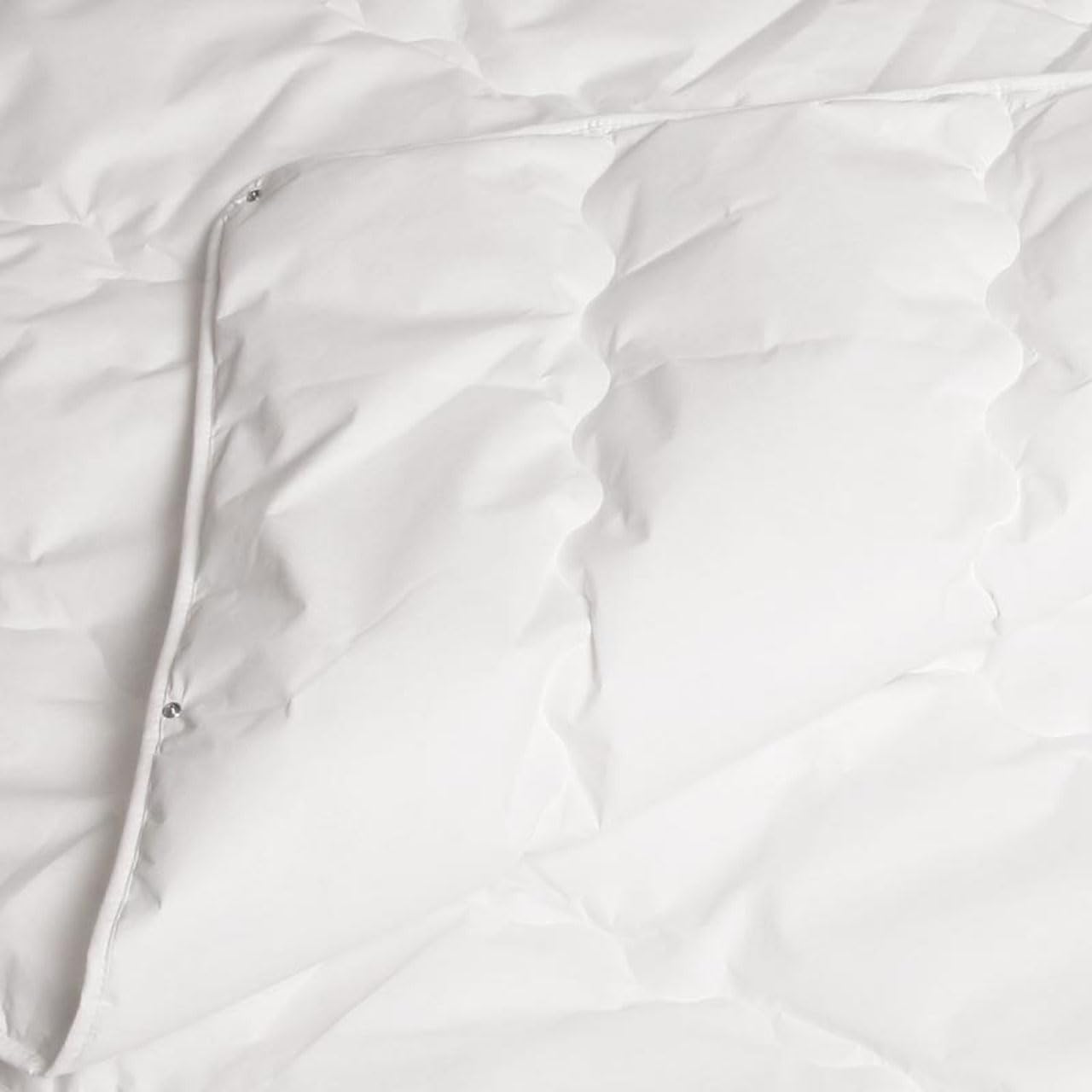 Softsan 4 Jahreszeiten Bettdecke Bio Hygienic 155x220 cm allergikergeeignet, Microfaser Decke zweiteilig für Sommer Winter und als Übergangsdecke, Verschiedene Größen
