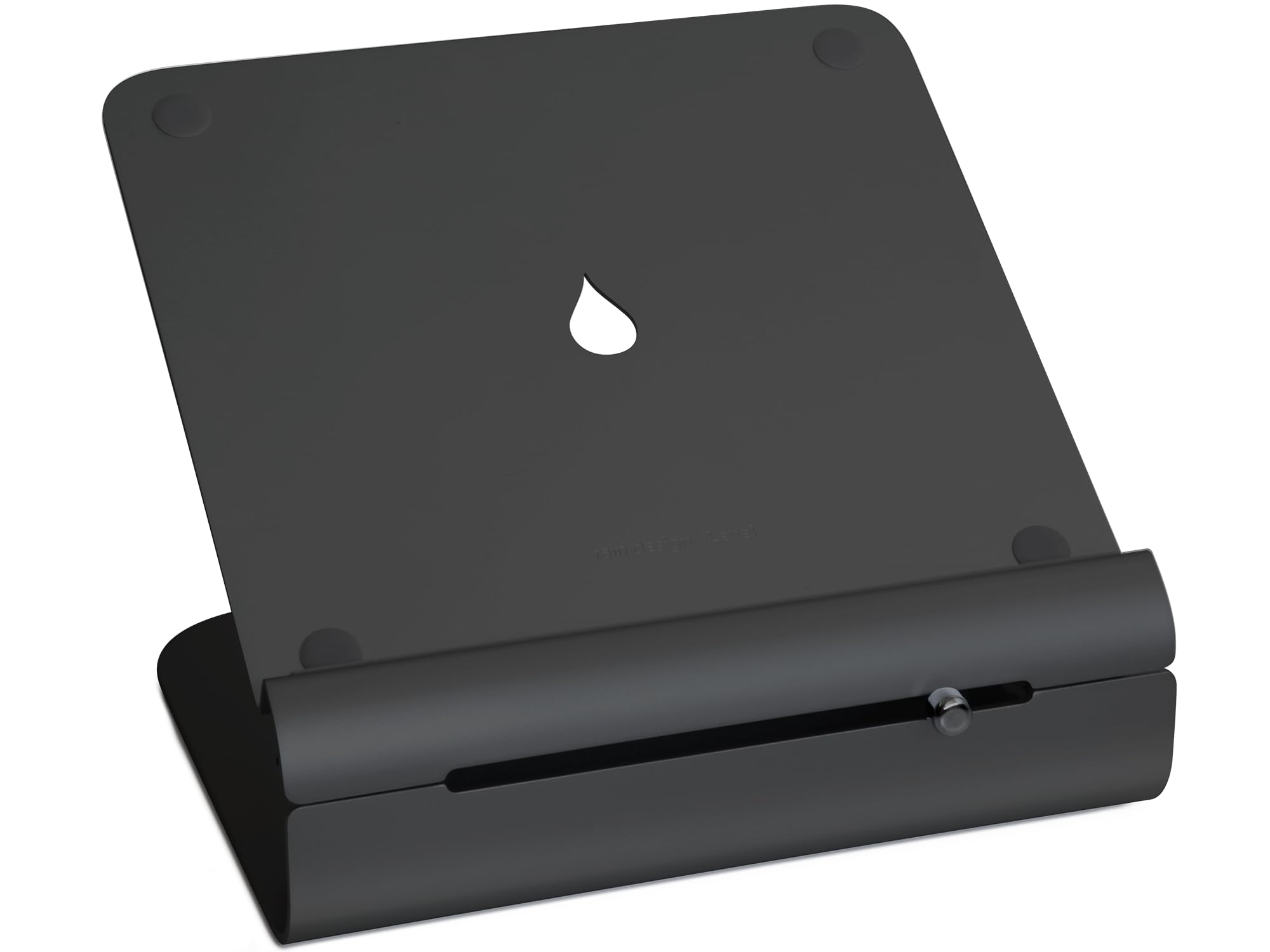 Rain Design iLevel - Supporto per computer portatile, altezza regolabile, colore: Nero