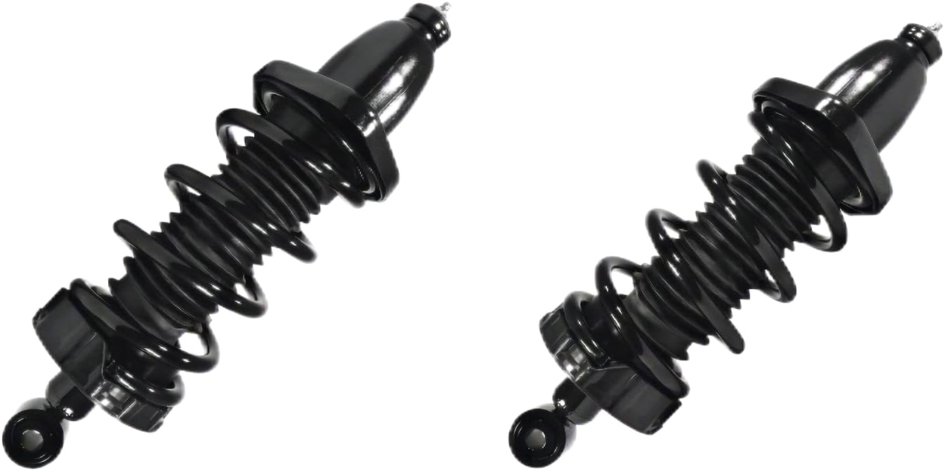 One Pair Rear Quick Complete Strut Assembly fit 2006 2007 2008 2009 2010 2011 2012 2013 2014 2006 2007 2008 2009 2010 2011 2012 2013 2014 Honda Ridgeline, BLACK