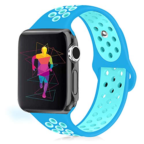 Runostrich コンパチブル Apple Watch 38MM/40MM スポーツバンド 交換バンド 対応 アップルウォッチ Apple iWatch Series 6/5/4/3/2/1