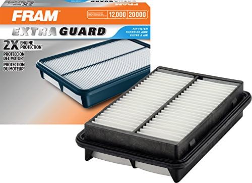 FRAM - Filtro de aire redondo rígido extra Guard para motor, fácil de instalar con protección