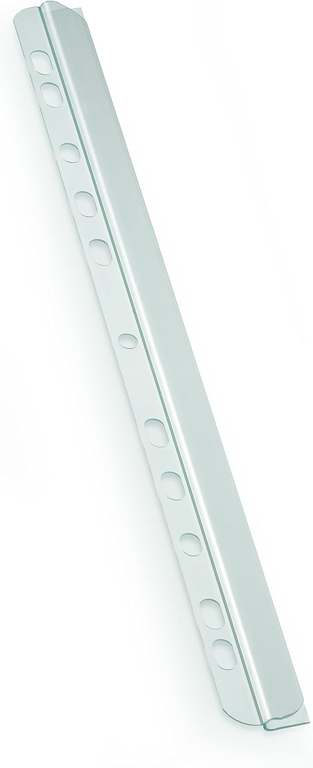 Durable 290219 3 mm Spine Bar for 30 A4 Sheets - Transparent (Pack of 50)