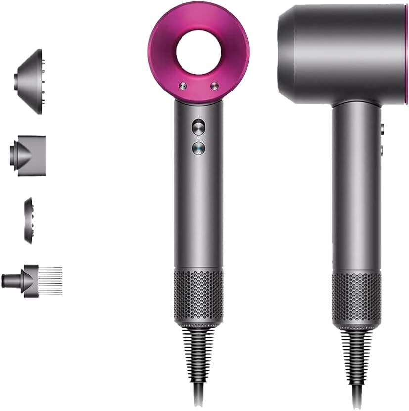 Buy Dysons Supersonic Hair Dryer, IronFuchsia Online at Lowest Price in