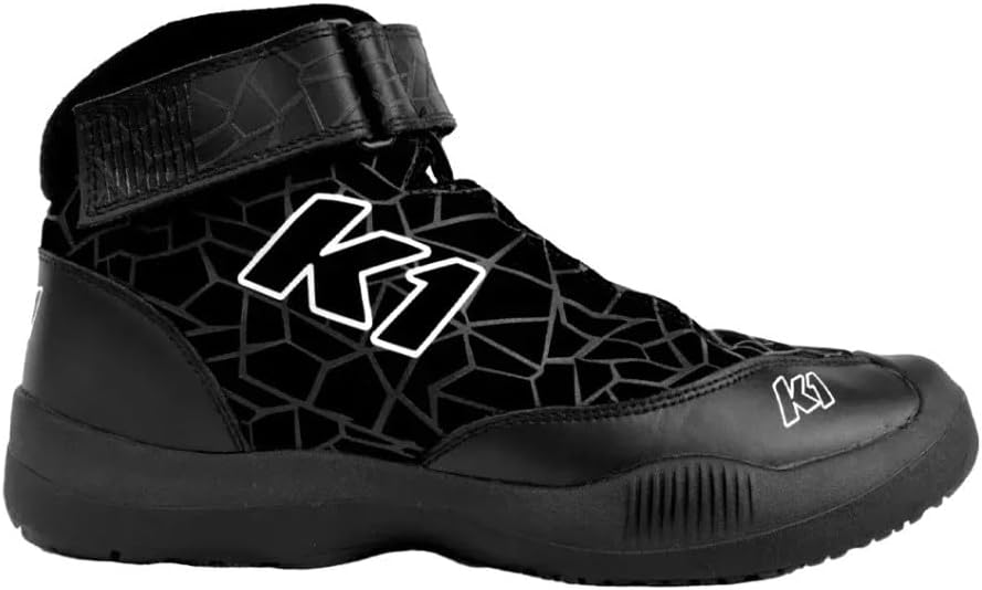 K1 Race Gear K1 Versus Nomex® Pit Crew Shoe - SFI 3.3/5 - Black - Size 12.5