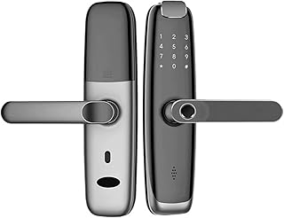 X8 Biometrisches Fingerabdruck-Türschloss BT APP Smart Digital IC Karte Elektronische Heimsicherheit Schlüsselloser Zugang (Farbe: 22x165) (22x200)