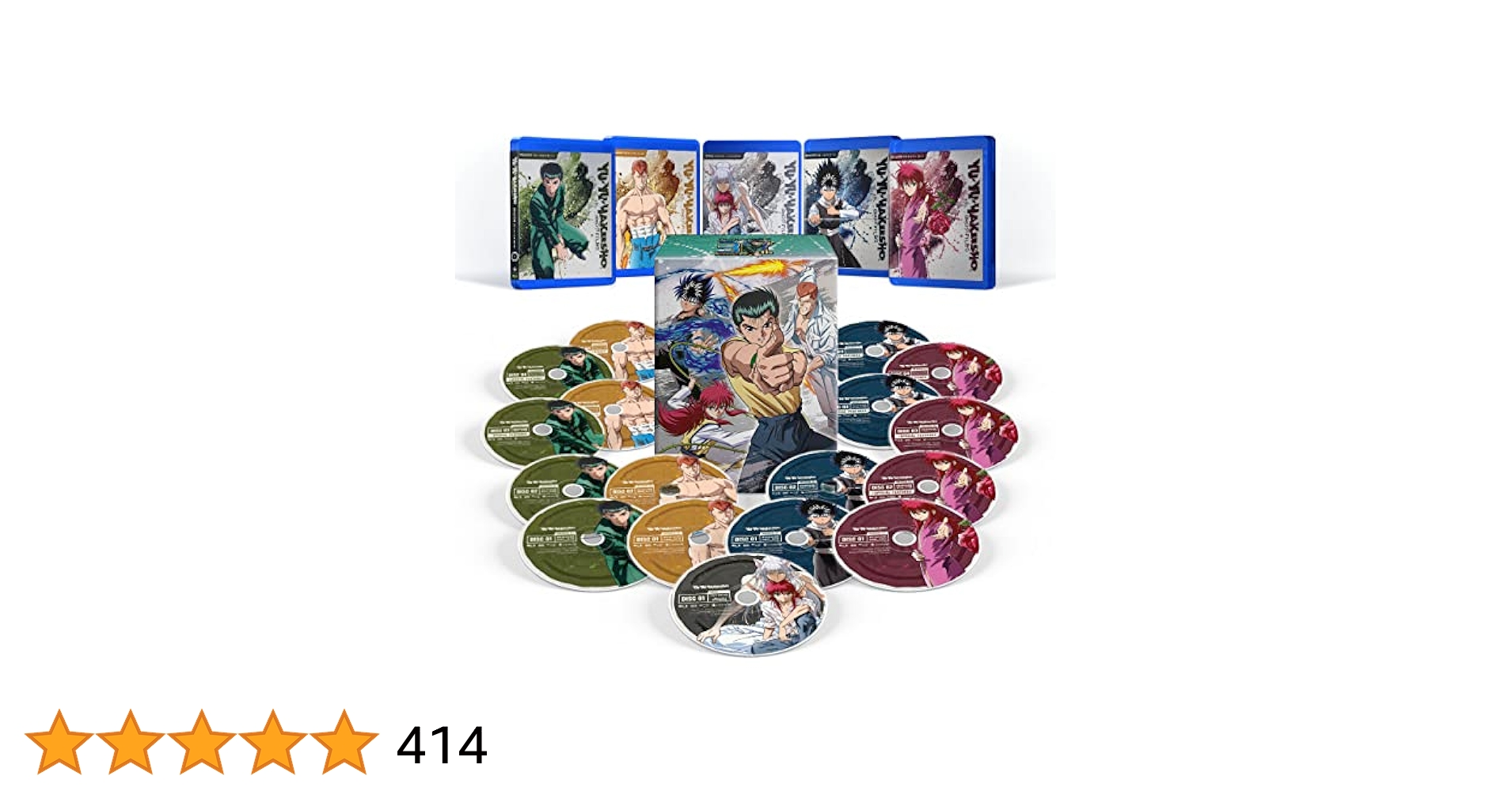 Amazon.com: Yu Yu Hakusho - 30th Anniversary Box Set [Blu