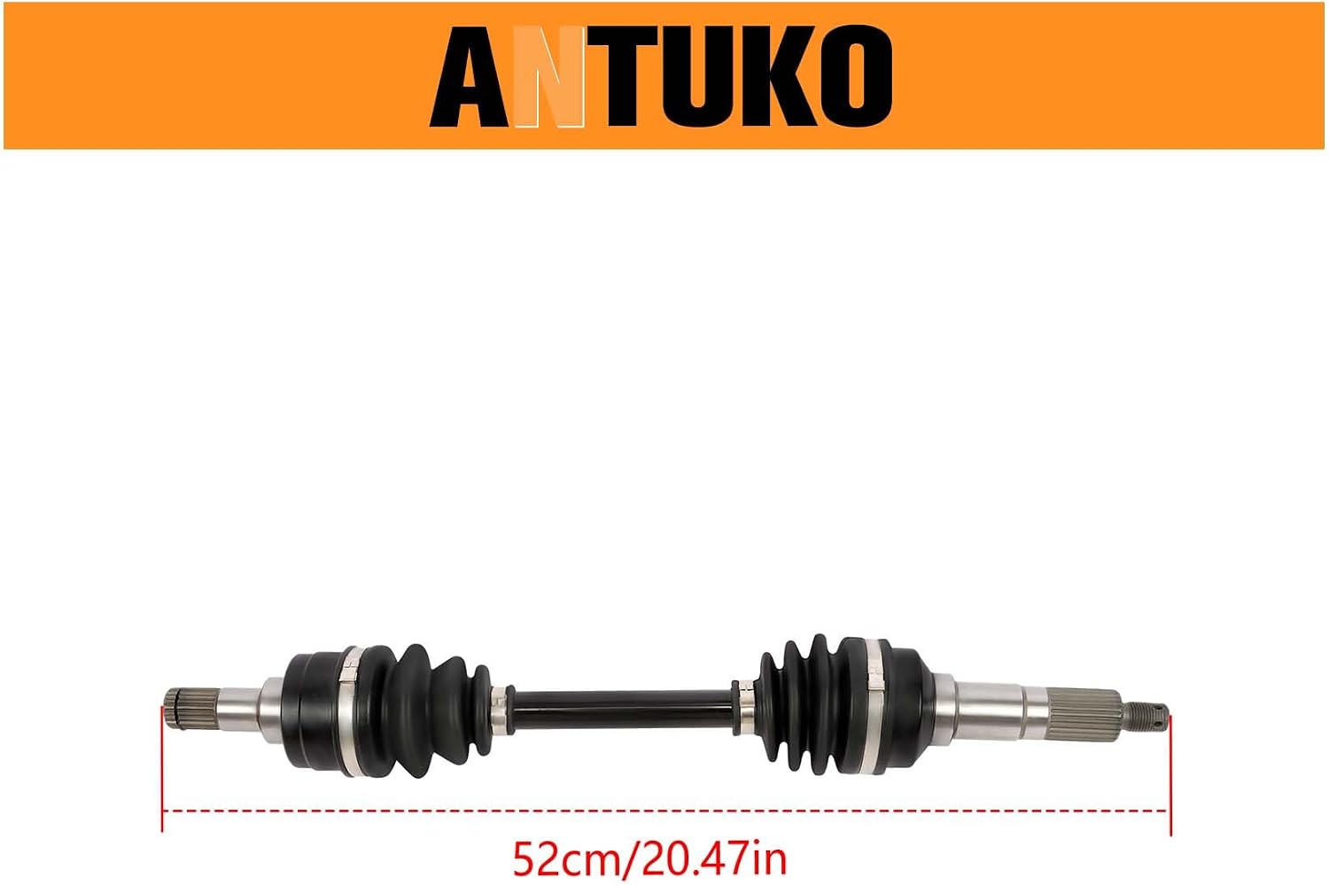 2 Pack Front Right and Left CV Axles Drive Shaft Replacement for 3HN-2510F-01-00 3HN-2510J-00-00 Replacement for Kodk 400 1993-1998
