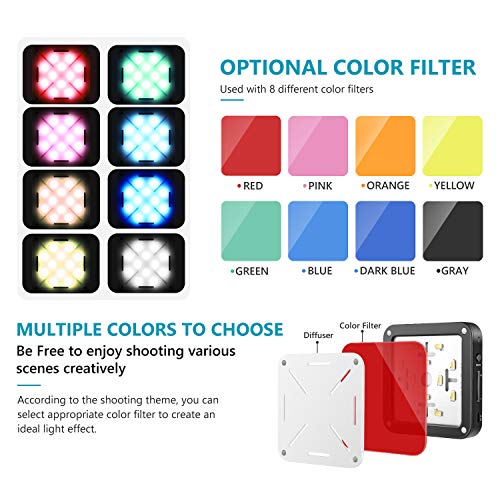 Neewer Luce 12 SMD LED Mini Tascabile On-camera