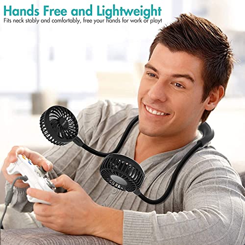 COMLIFE Ventilatore Portatile Indossabile da collo...