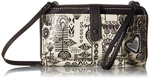 Image of Sakroots Smartphone Crossbody Purse - Women's Cellphone Bag & Wallet For Everyday - Convertible Wristlet With Zipper