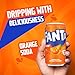 Fanta Orange Soda Can, 7.5 fl oz, 10 Pack