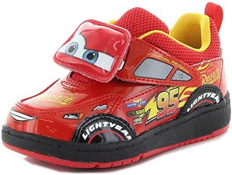 Amazon 光る靴 ディズニー キャラクター カーズ Cars ムーンスター キッズ スニーカー 男の子 通園 ベロクロ マジック 子供靴 Tmdnc1262 レッド 19 0cm ノーブランド品 運動靴 スニーカー