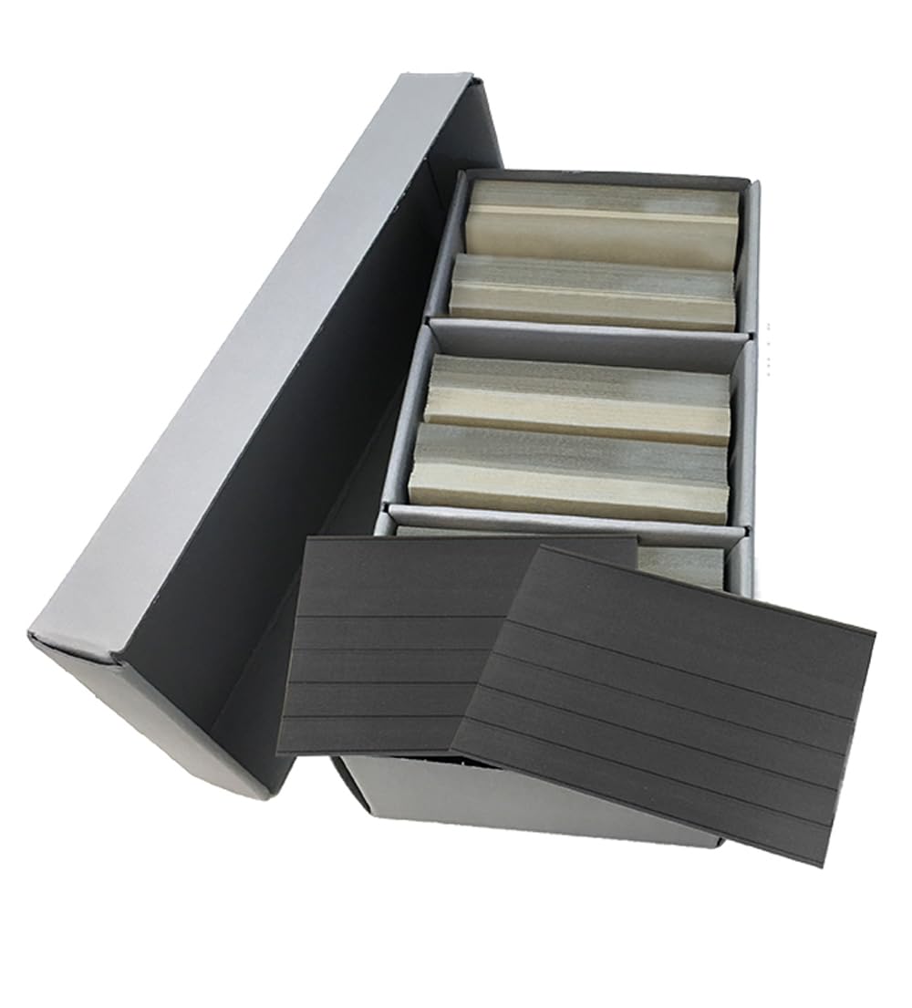 Cartes à 5 bandes en boîte d'archivage Presto A5 pour protection maximale