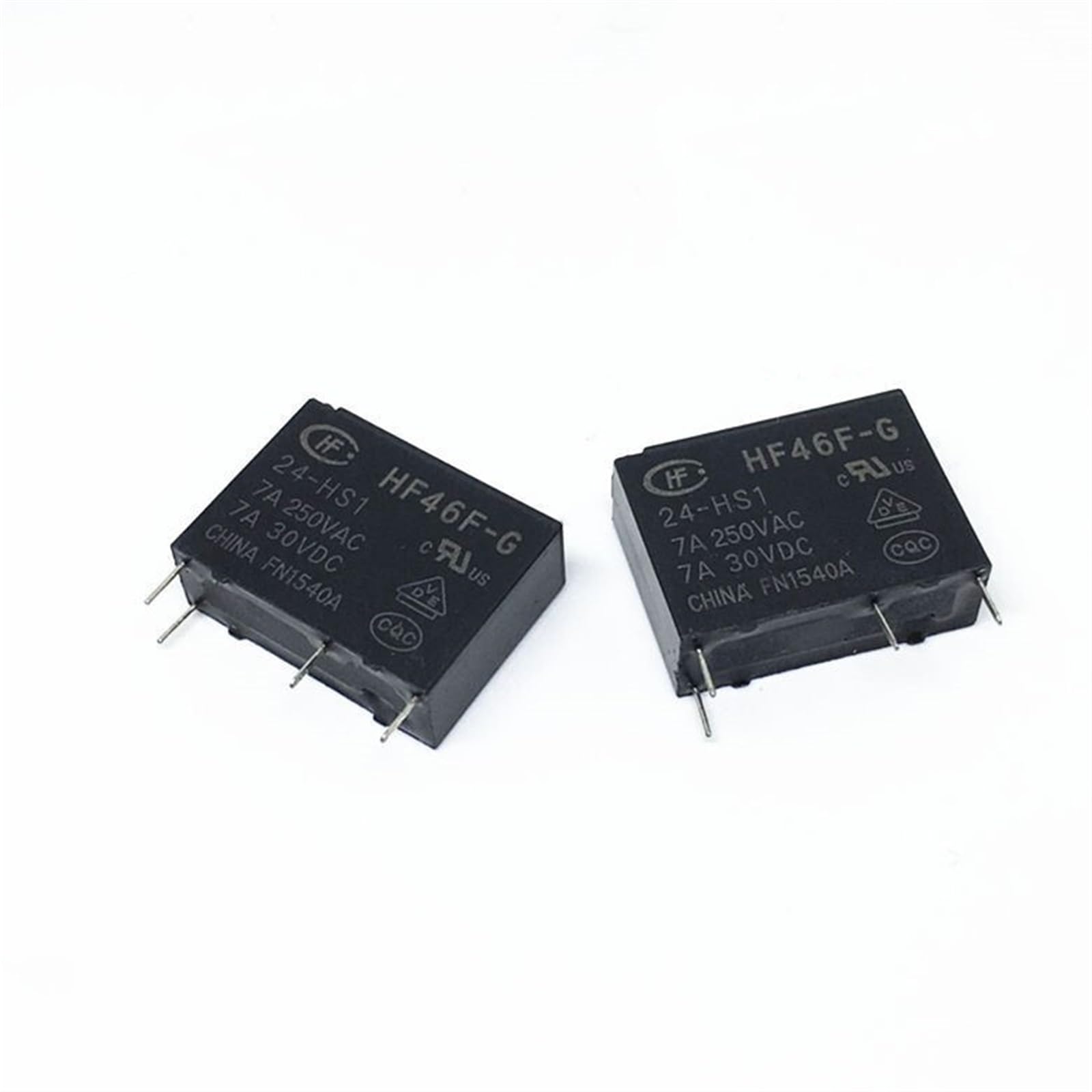 Relé HF46F-G-12-HS1 componente electrónico de 4 pines 12V para mantenimiento 2
