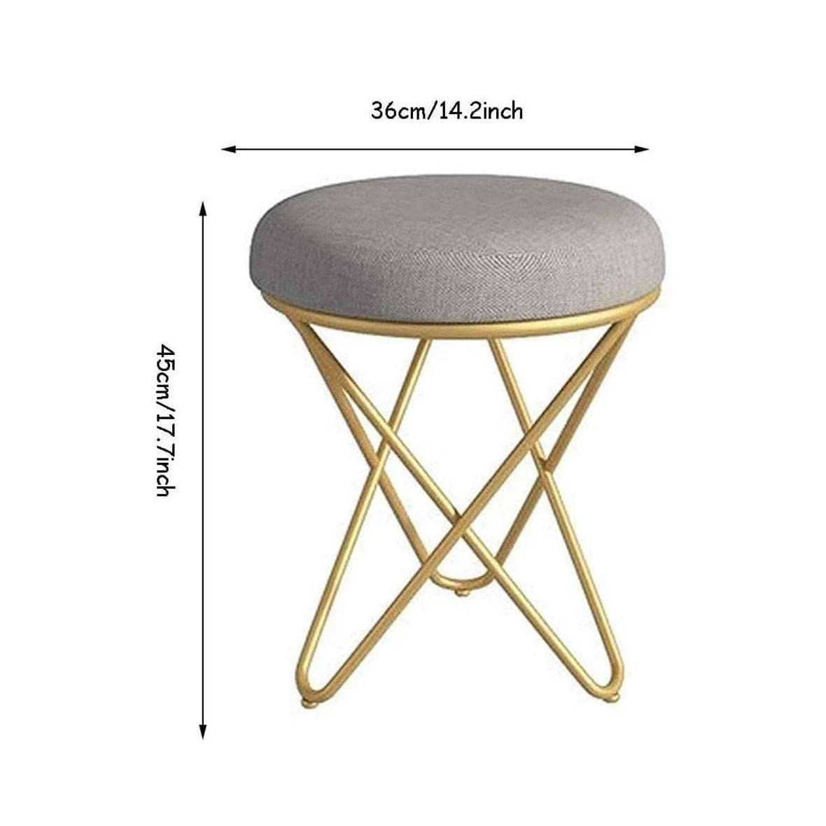 Sgabello regolabile per pianoforte e trucco, panca da toeletta ergonomica, seduta da giardino per comfort e stile D 1 design