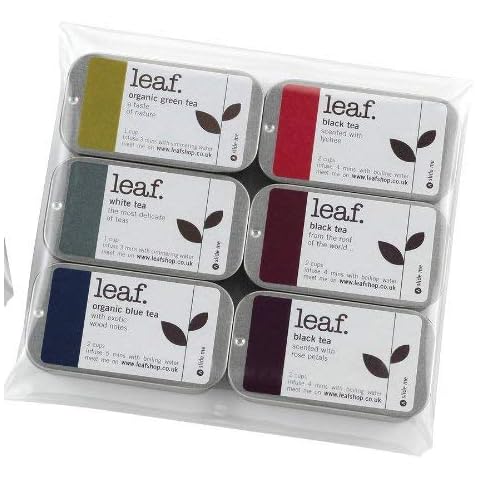 Tea Gifts: 6 Mini Tea tins Taster Set Cover