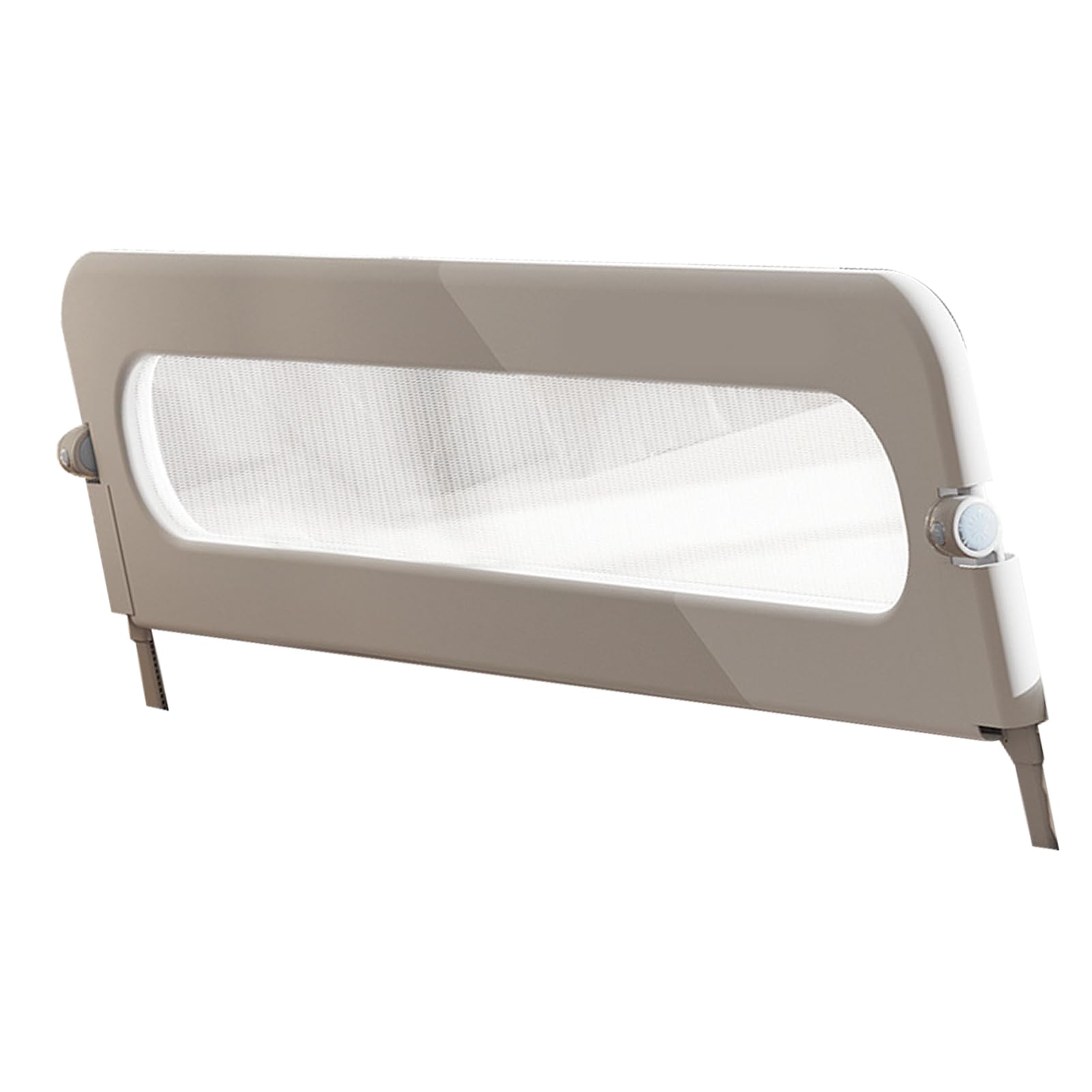 Riel para Cama de bebé, Protector de Cama Infantil Plegable de un Lado de 71 Pulgadas con Estructura Resistente para Viajes a Casa