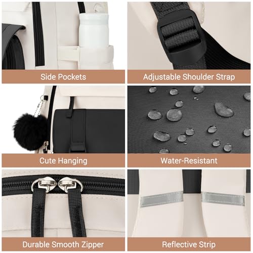 Image of kadilong Laptop Backpacks for Women School Bookbag for Teen Girls College Middle School Travel Bolsos Morrales Knapsack Maletas Mujer Nina