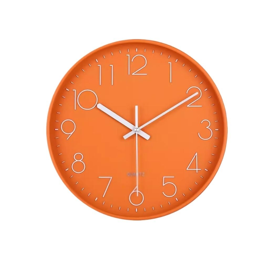 EINES Wall Clock Living Room Clock Bedroom Silent Wall Clock Quartz Clock