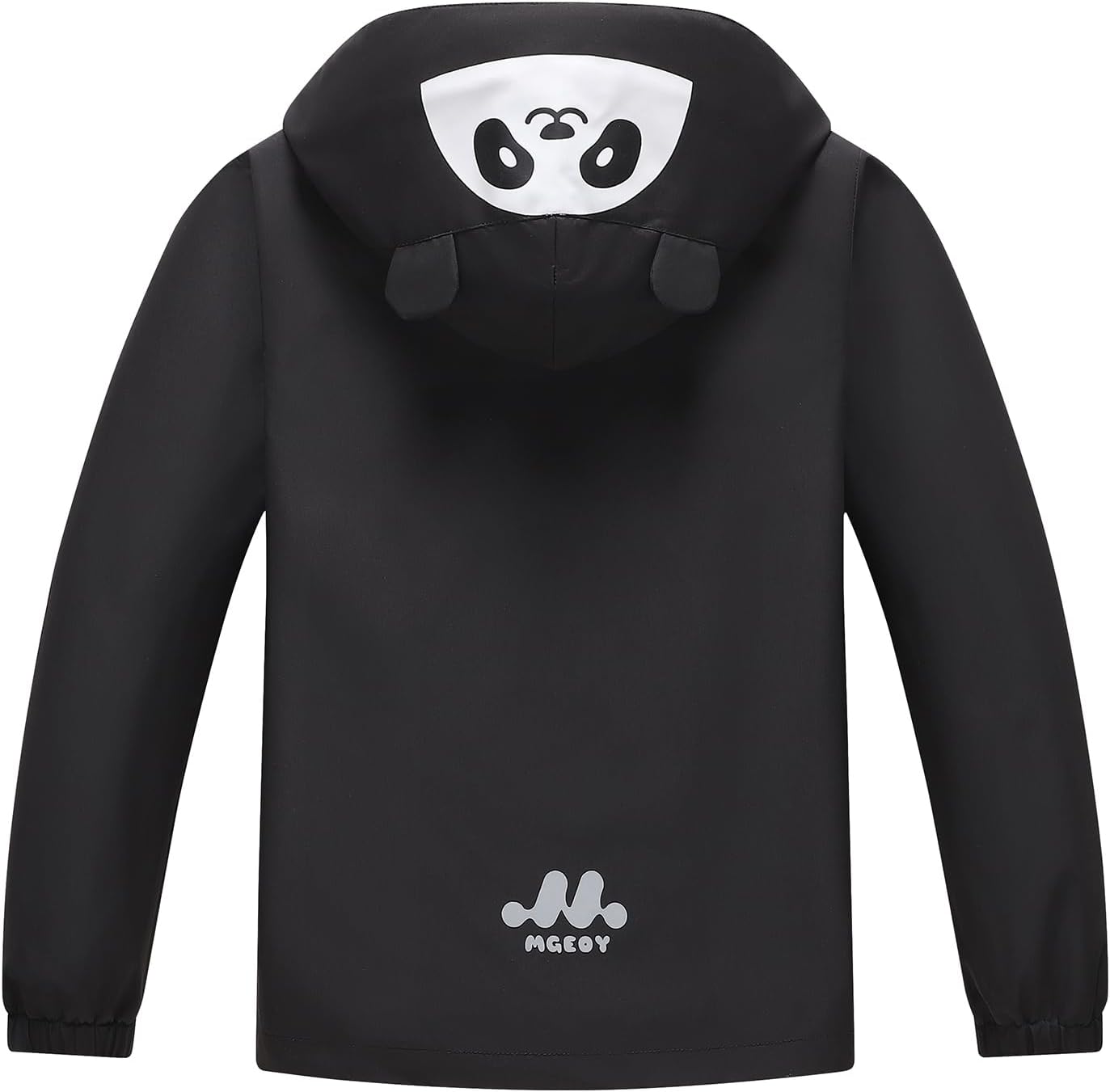 MGEOY Girls Rain Jacket Lightweight Waterproof Hooded Cotton Lined Raincoat Windbreaker for Kids Size 4-12 Years