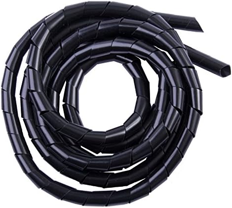 Gardner Bender FSP-BLACKTC, Black Spiral Wrap 3 ½ ft, 2 Piece image 4