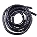 Calterm 73423 Assorted Electrical Spiral Wire Wrap, ? - ? inch x 7 ft, Black