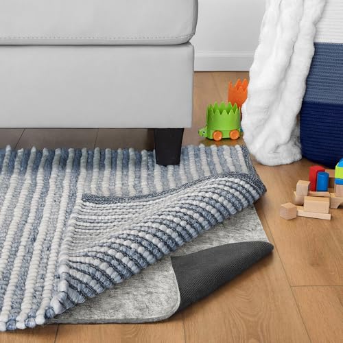 RUGPADUSA - Dual Surface - 8'x10' - 1/2" Thick - Felt + Rubber - Non-Slip Backing Rug Pad - Adds Comfort and Protection - for Hard Surface Floors - Thumbnail 2