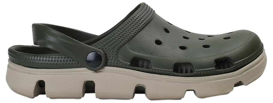 MaxMen Colourblocked Clogs with Pivoting Strap Flip-Flop