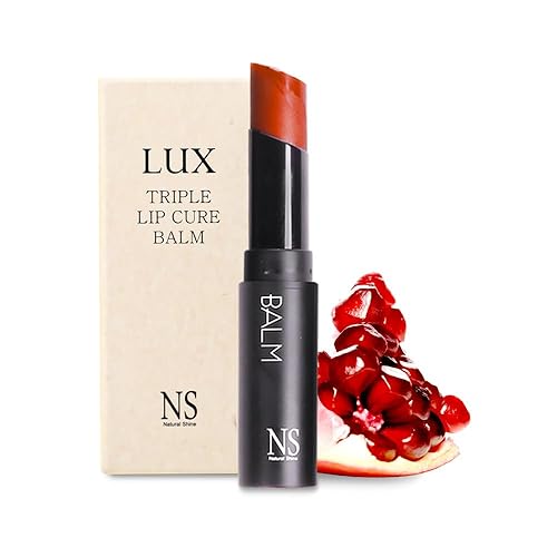Miniatura 5 de Lux Triple Lip Cure Balm (0.17 oz) (MUSE (Rose Coral)) 4 millones de unidades vendidas en Corea, Bálsamo Labial Coreano con Tinte Natural, Libre