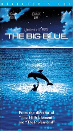 Amazon Com The Big Blue Director S Cut Vhs Arquette Reno Barr Shenar Movies Tv