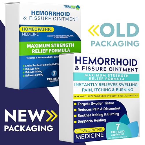 Image of Hemorrhoid Ointment | Hemorrhoid Treatment | Hemorrhoid & Fissure Ointment | 7 Pre-Filled Applicators | Fast & Effective Relief | Reduces Swelling, Itching & Discomfort | Advanced Formula