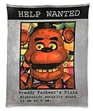 NECA Five Nights at Freddy's Fleece Help Wanted Ad Fleece