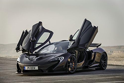 Lawrence Painting Mclaren P1 Mp4 12C Super Car Poster Boys Room Decor Inch Luxury Dream Cool Car Picture 17x13 inch