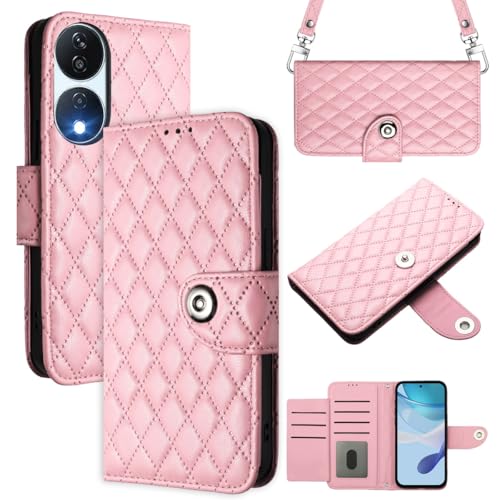 MOJIA Flip Case for Honor X7b / Honor 90 Smart, PU Leather Wallet Case Flip Phone Cover