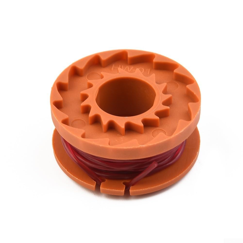 Bobine de Rechange pour Fil de débroussailleuse, Ensemble de bobines de Fil de Coupe for modèles 18 V, Alimentation Automatique, Lot de 3
