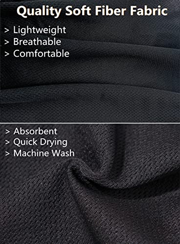 Bodbop Balaclava Ski Mask Face Mask Men Windproof Full Head Cover Face Cover For Women Outdoor Sport Sun Protection Scarf Cap (Black) #TOP5