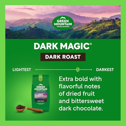 Green Mountain Coffee Roasters Dark Magic, Whole Bean Coffee, Bagged 18 oz - image 7