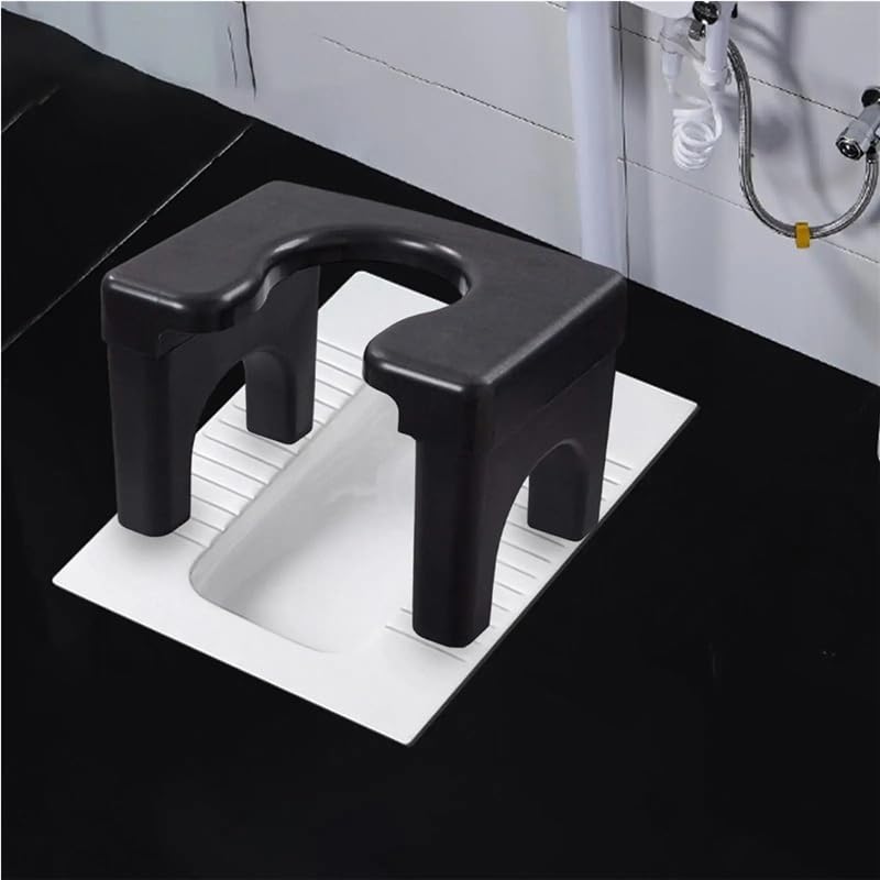 Reposapiés de plástico for adultos, taburete de baño con escalón elevado, ayuda for sentadillas, taburete de baño portátil, taburete de baño resistente for adultos, reposapiés antideslizante.(Option 1