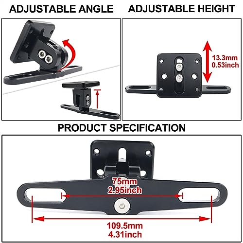 Support GPS Yamaha TDM 900 de 2002 à 2011 montage de navigation moto - 5