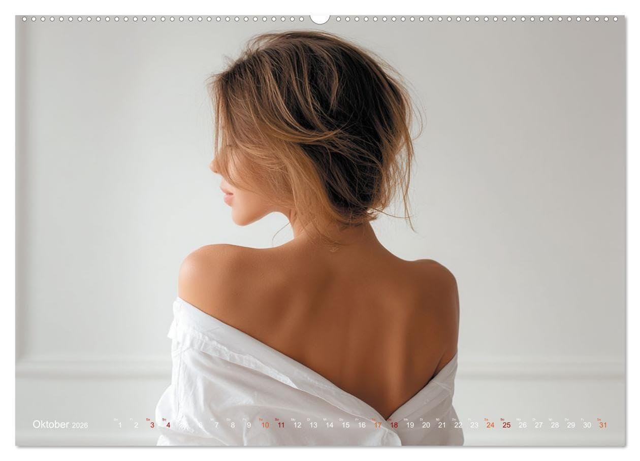 Zwischen Haut und Licht (hochwertiger Premium Wandkalender 2026 DIN A2 quer), Kunstdruck in Hochglanz: Die Poesie des Körpers - ästhetisch, zart und voller stiller Eleganz. (CALVENDO Erotik)