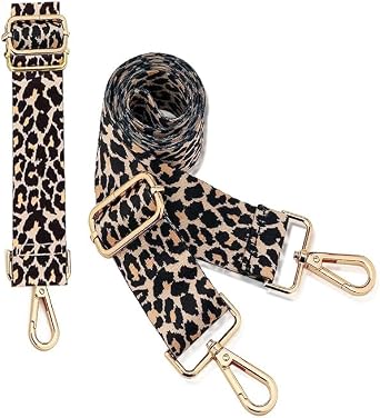 Purse Strap Replacement Crossbody Wide Strap for Women Canvas Bag Handbag Adjustable Shoulder Straps 1.5"