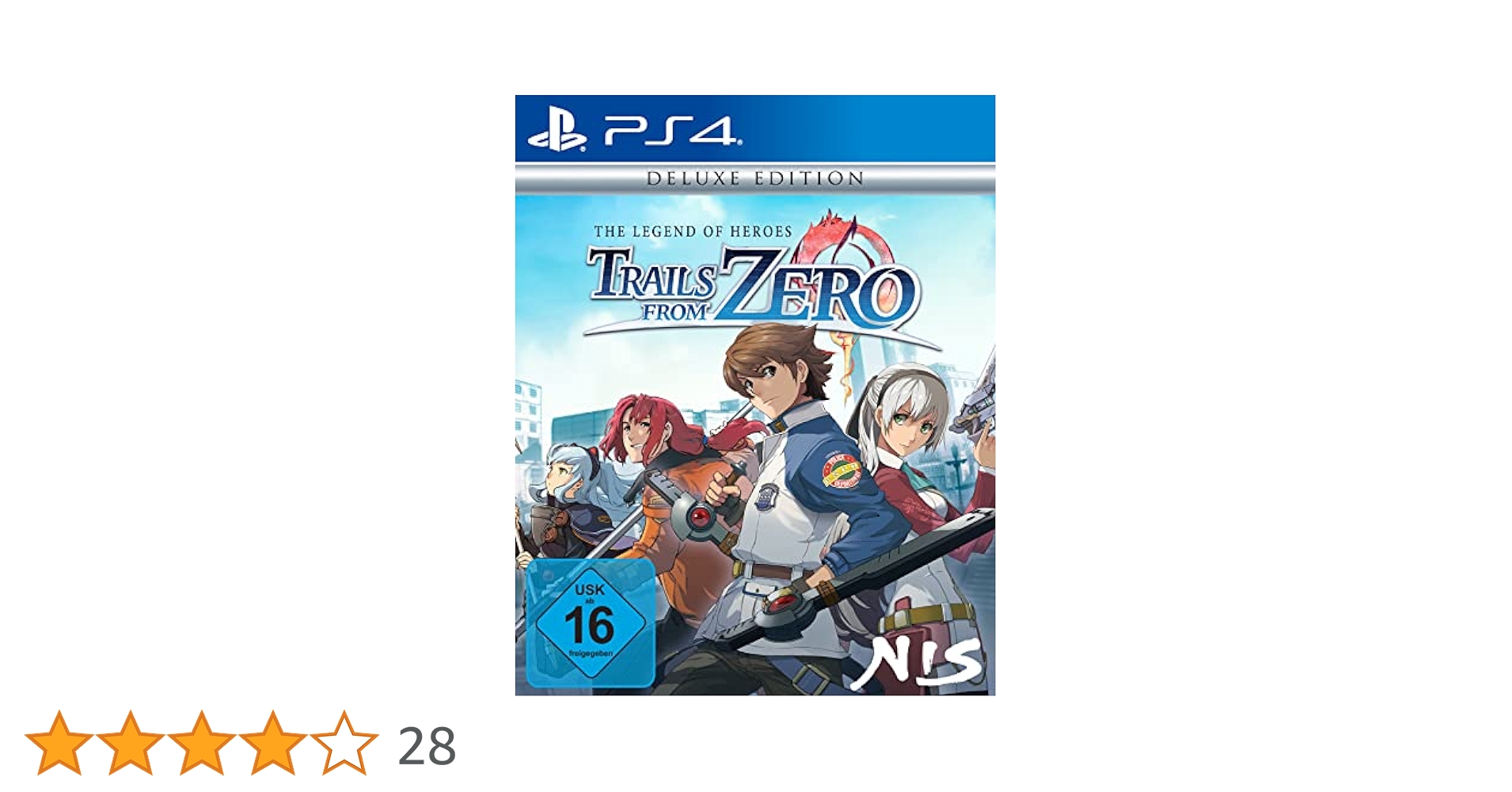 英雄伝説 零の軌跡 PLAYSTATION4 The Legend of Heroes: Trails From Zero PlayStation 4 Koei Tecmo America Corpor The Legend of Heroes: Trails from Zero - Sony PlayStation 4