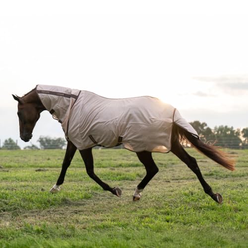 Image of TuffRider Comfy Mesh Combo Neck Fly Sheet 69 Blue