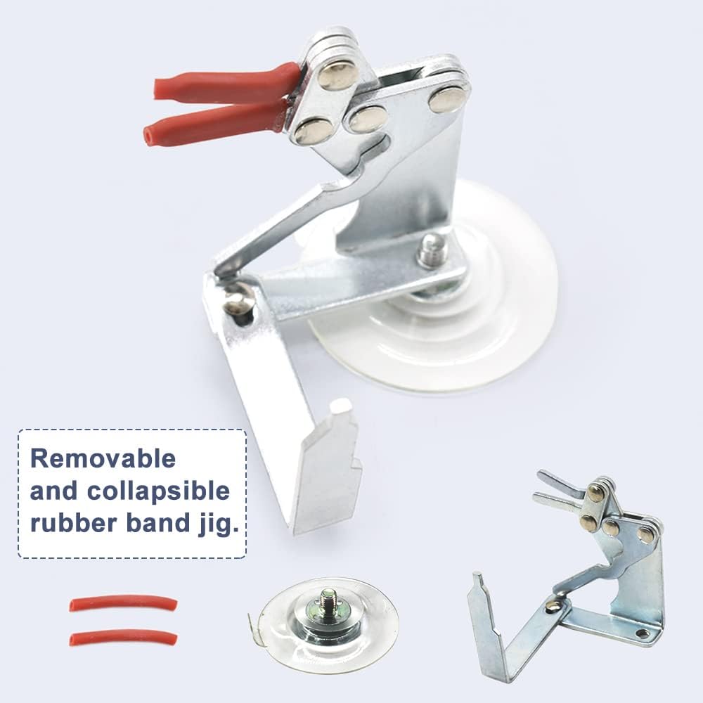 Slingshot Band Tying Jig for Making Slingshot Rubber Bands, Hunting Slingshot Rubber Band Tying Tool, Suitable for Slingshot Catauplt Flat Band and Tube Rubber Bands