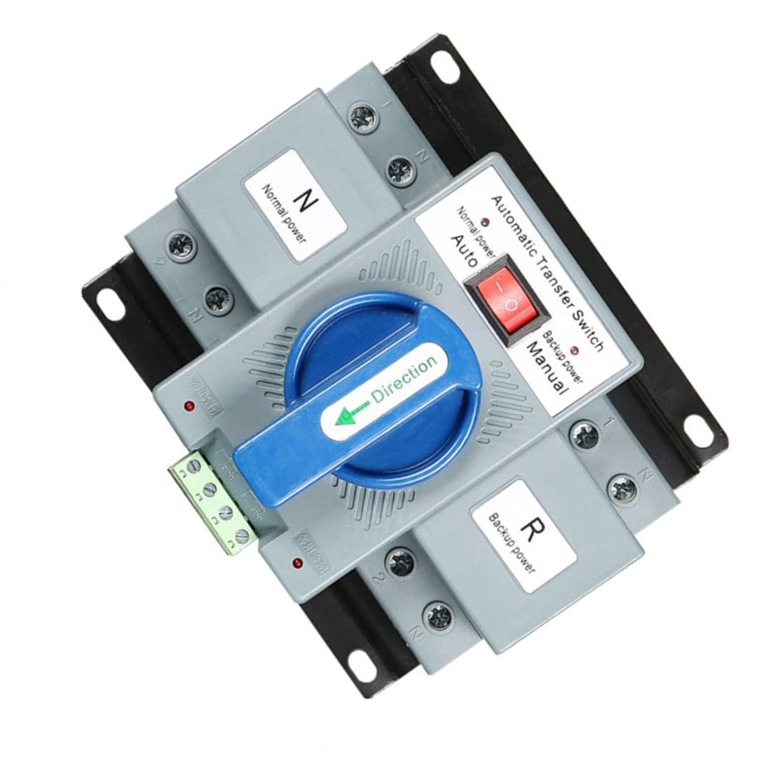 2P 63A 230V Tipo MCB Interruptor de Transferencia AutomáTica de Doble Potencia Voltaje Nominal 230V Frecuencia Nominal 50/60Hz