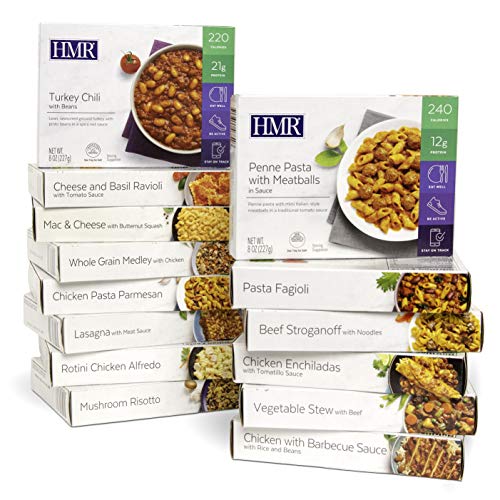 HMR Ultimate Entree Variety Pack, 14 Different Meals, 7-8oz. Servings, 14 Count