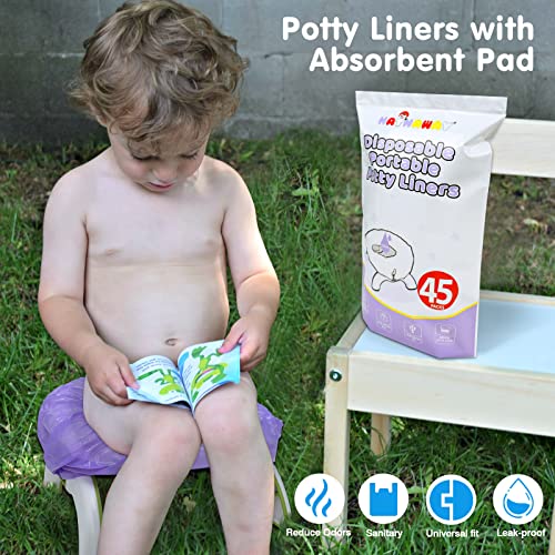 Potty-Liners-for-Portable-Potty-Refill-Bags-Compatible-with-OXO-tot-Potette-Travel-Potty-45pcs-Liners