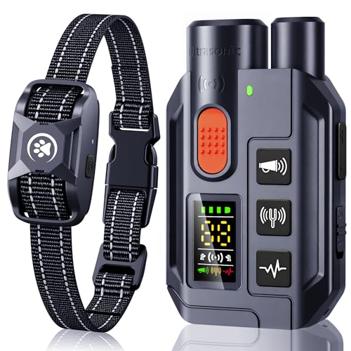 Dog Shock Collar Remote – 3300ft Range, Waterproof &
